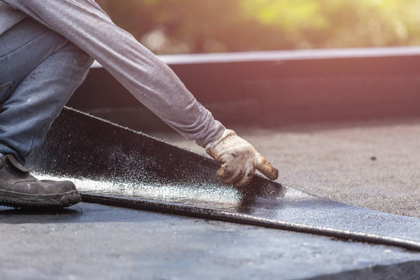 Professional Emergency Waterproofing technician working in Parlin, NJ